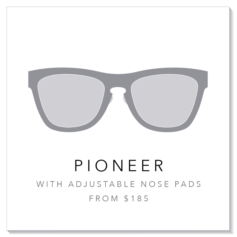 Custom Pioneer with Adjustable Nose Pad