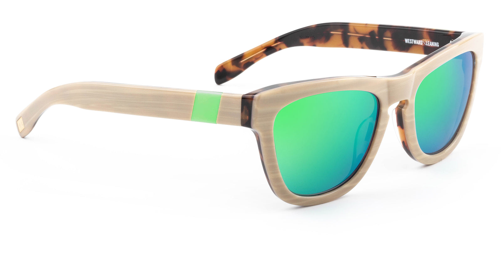 Westward Leaning Pioneer Sunglasses with Marble Detail at Temples pioneer_01_profile_EDIT_1600x.  main image 2