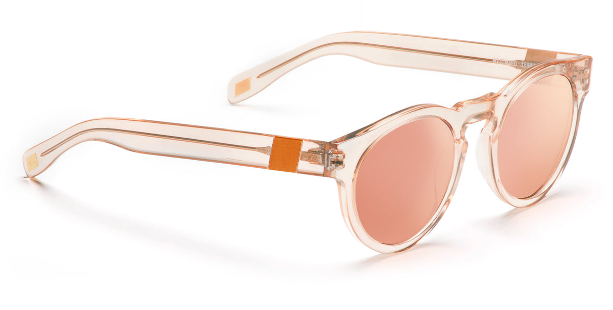 Westward Leaning Voyager Mirrored Tortoise & Gold Westward Leaning Pioneer 24 Tortoise Frame Rose Gold Mirror  main image 3