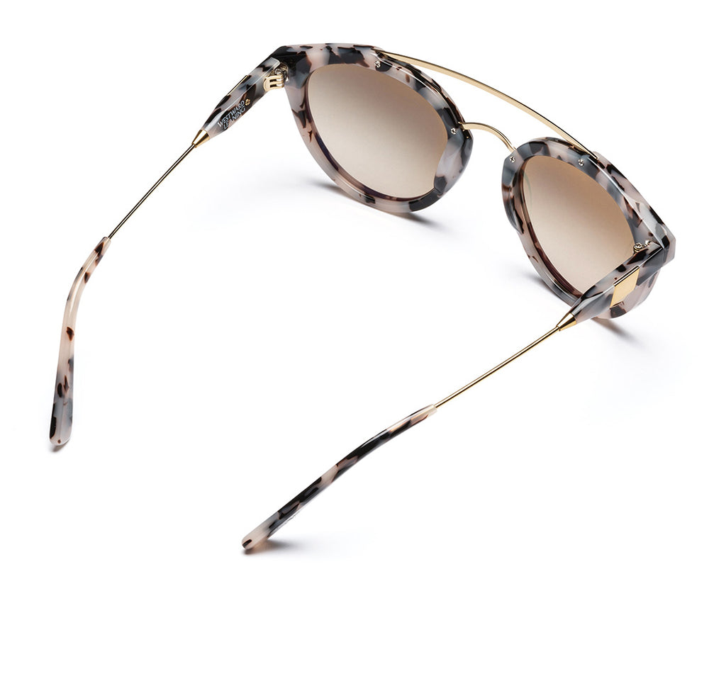 Double high bar cat eye sunglasses clearance